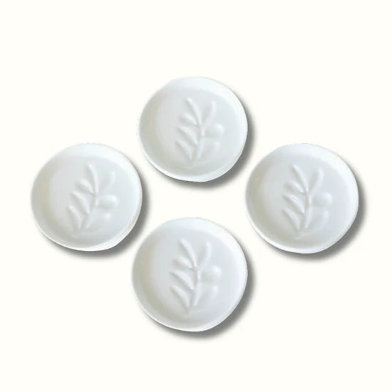 JF4010 Olive Oil & Balsamic Set of 4 Dipping Plates