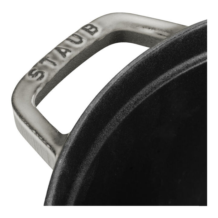 1003199 Staub 4qt Dutch Oven Graphite Grey