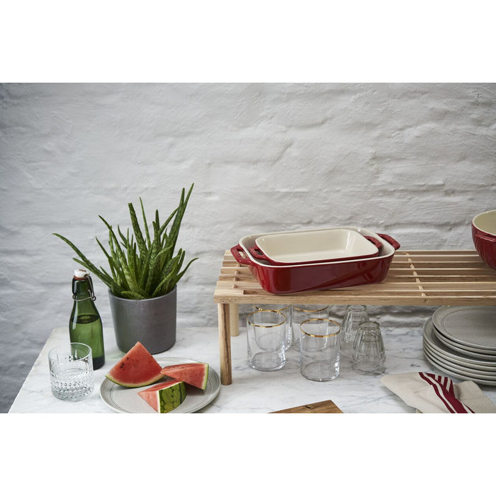40508-627 Staub 2pc Ovenware Cherry