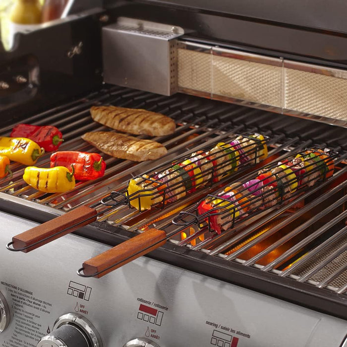 06075y Kabob Basket 2pc