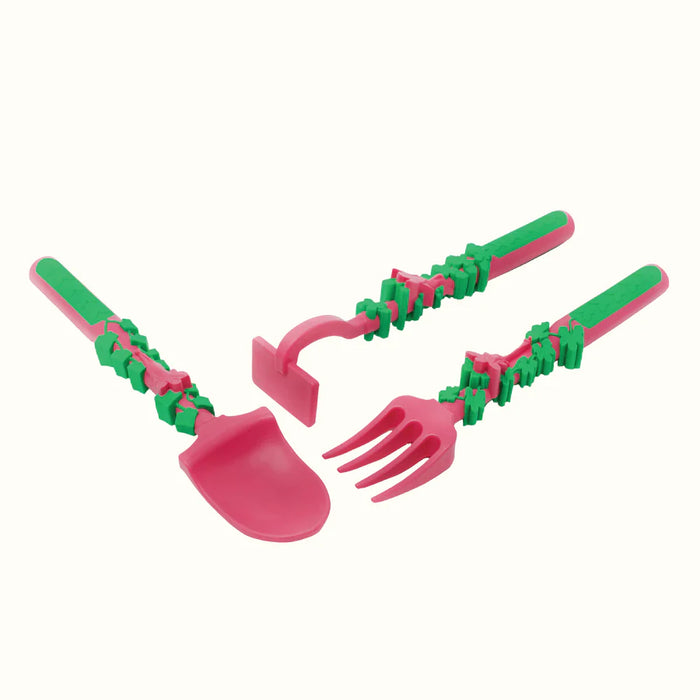 82000 Garden Fairy Utensils Pink