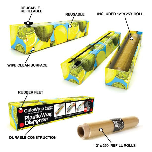 4011 Lemons  Limes Chic Wrap