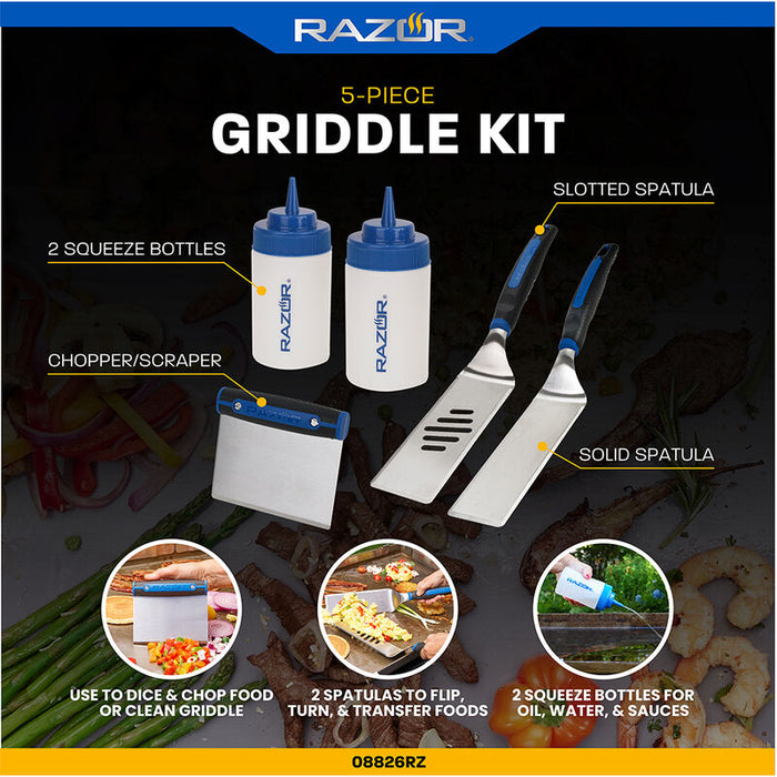 08826RZ 5pc Griddle Kit