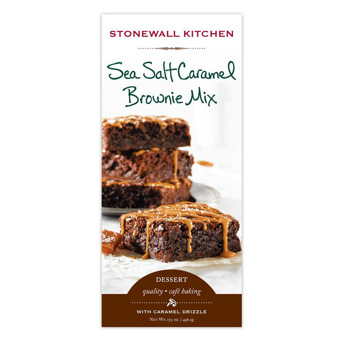 Sea Salt Caramel Brownie