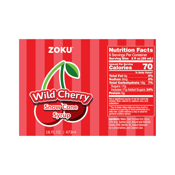 ZK195 Snow Cone Syrup