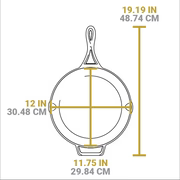BL39SK Blacklock 39 Skillet 12"