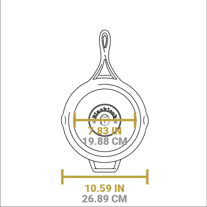 BL96SK Blacklock 96 Skillet 10.25"