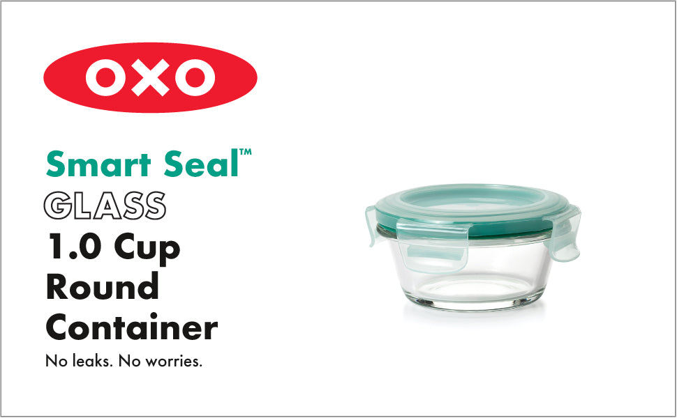 11174700 Snap 1 cup Glass Round