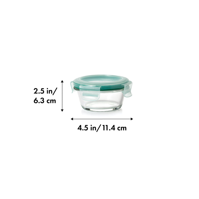 11174700 Snap 1 cup Glass Round