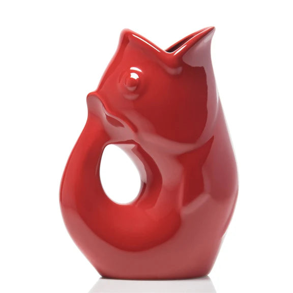 1100 Red Gurgle Pot